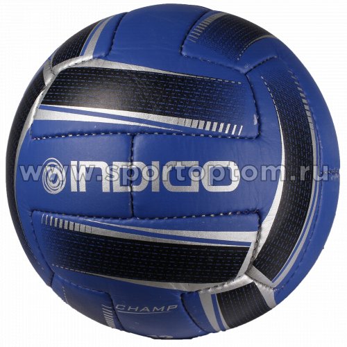 Мяч футбольный №5 INDIGO CHAMP тренировочный (PU 1.1мм) 100042