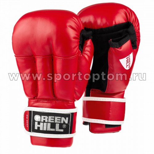 Перчатки для рукопашного боя Green Hill и/к  PG-2047 S Красный