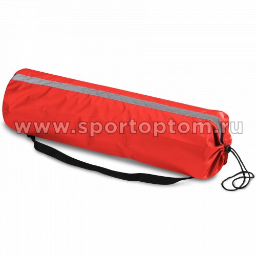 Чехол для коврика со светоотражающими элементами INDIGO SM-382 68*18 см Красный