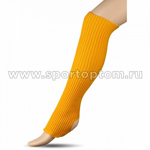 Гетры для гимнастики и танцев Шерсть СН1 50 см Желтый
