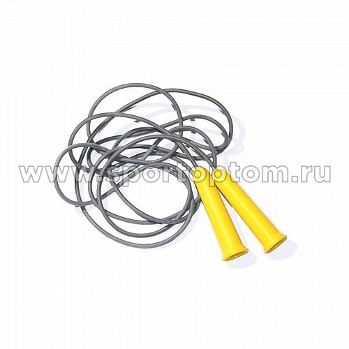 Скакалка резиновый шнур пластиковые ручки (мин.заказ 10 штук)  SM-125 1.8 м