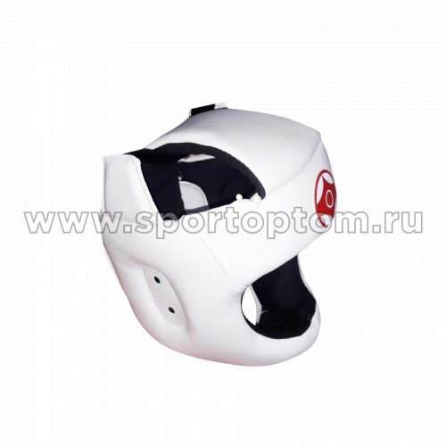 Шлем карате тренировочный LEOSPORT и/к  LR-03 L Белый