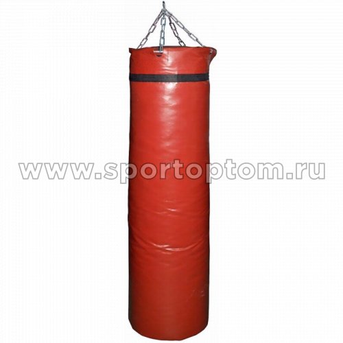Мешок боксерский SM 90кг ПРОФИ 2-х слойный на цепи ( армированный PVC) SM-241 90 кг Красный