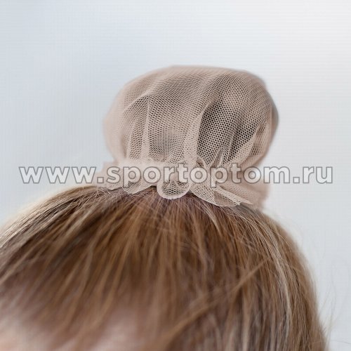 Сеточка для волос INDIGO SM-330 11 см Бежевый