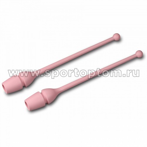 Булавы для художественной гимнастики вставляющиеся AMAYA (термопластик) 320202 41 см Розовый