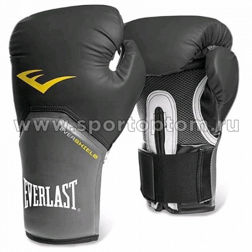 Перчатки боксёрские EVERLAST Pro Style Elite PU  2312Е 12 унций Черный