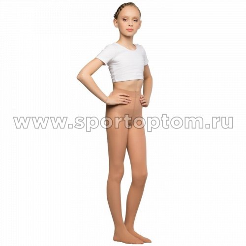 Колготки детские для танцев и балета LIZA КЛ2 №1 (98-110) Телесный