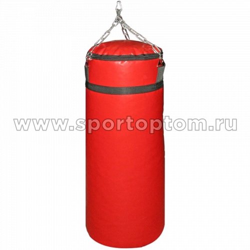 Мешок боксерский SM 25кг на цепи (армированный PVC) SM-235 25 кг Красный