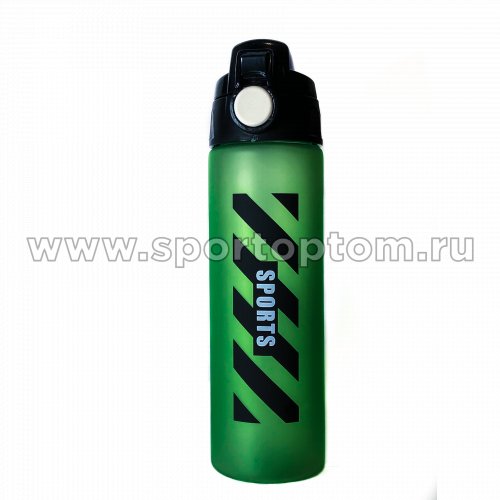 Бутылка для воды   YY-5006 700 мл Зелено-черный