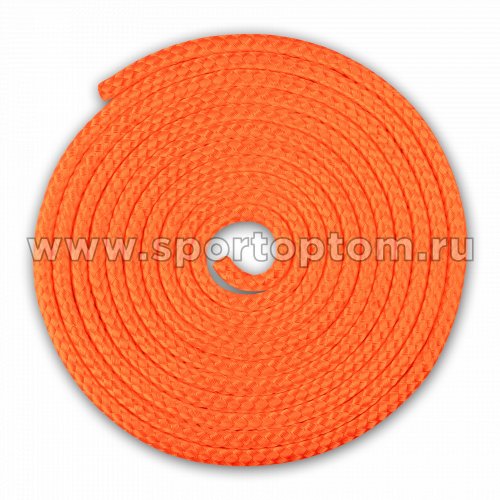 Скакалка для художественной гимнастики INDIGO KRISTI SM-390 3 м Оранжевый
