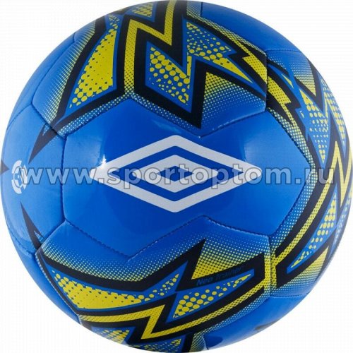 Мяч футбольный №5 UMBRO NEO TRAINER  20877 U Сине-бело-желтый