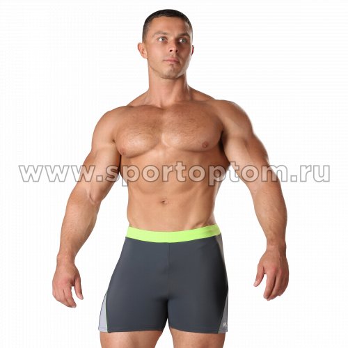Плавки-шорты мужские SHEPA со вставками  059 L Серый
