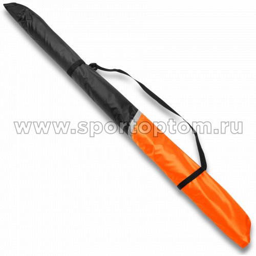 Чехол для лыж Классика SM-157/130-160 130-160 см Оранжево-черный