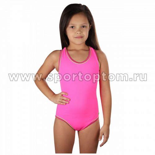 Купальник для плавания  SHEPA слитный детский 001 146 Розовый