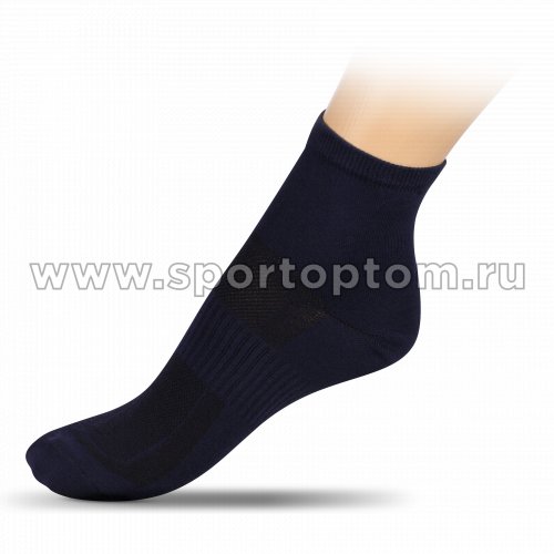 Носки спортивные средние хлопок ЛВ18-1 38-40 Синий