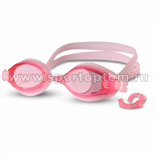 Очки для плавания INDIGO сменная переносица 205 G Розовый
