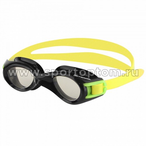 Очки для плавания детские BARRACUDA TITANIUM JR  30920 Черно-желтый
