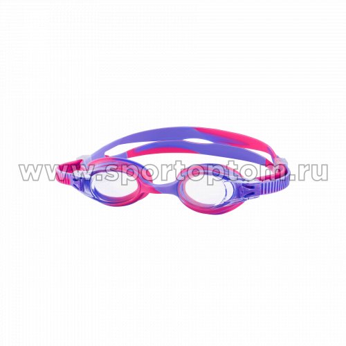 Очки для плавания детские INDIGO GRESSI IN350 Розово-фиолетовый