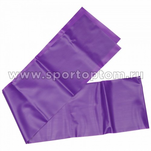 Эспандер ленточный INDIGO  HEAVY (ТПЭ) 9-10 кг IN293 1,8м*15см*0,55мм Фиолетовый