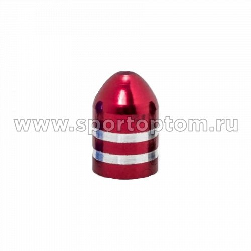 Вело Колпачок алюминиевый в форме "Пули" KWX-2-04 Красный