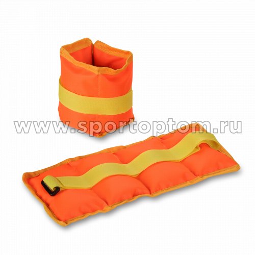 Утяжелители для рук и ног INDIGO КЛАССИКА SM-148/0,3 2*0,3 кг Оранжевый