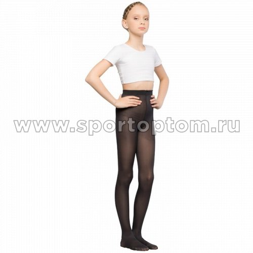 Колготки детские для танцев и балета MAYA 50 den КМ Черный