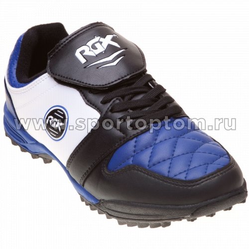 Бутсы футбольные шипованные   RGX (сороконожки) 011 37 Черно-сине-белый