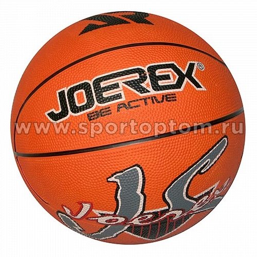 Мяч баскетбольный №7 JOEREX (резина) JB001 Оранжевый
