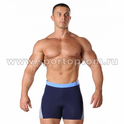 Плавки-шорты мужские SHEPA со вставками 059 M Темно-синий