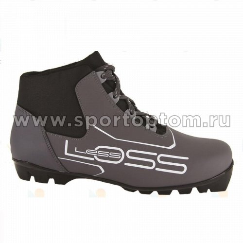 Ботинки лыжные SNS SPINE Loss синтетика м443 34 Серо-черный
