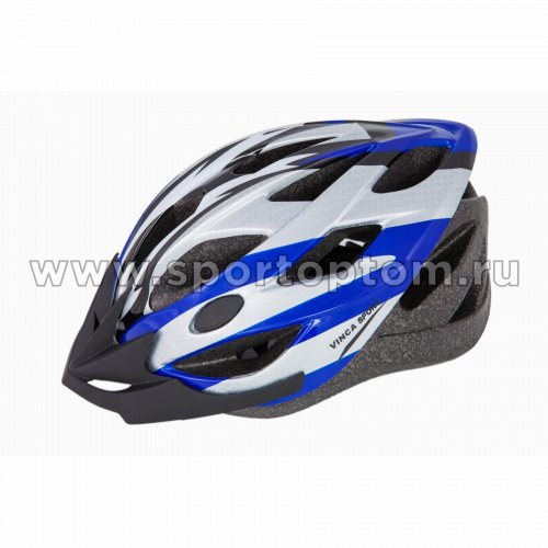 Вело Шлем взрослый, 19 вент. отверстий, размер L(58-61) VSH 23 Синий