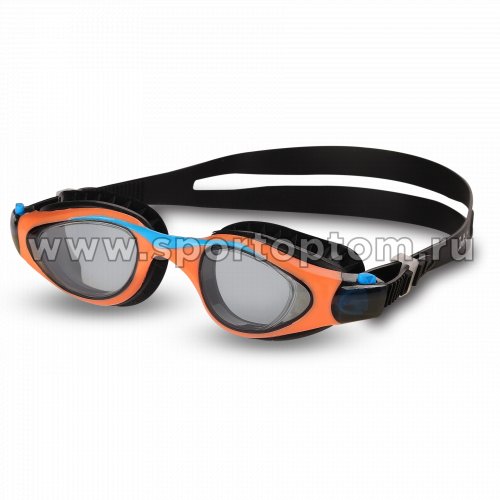 Очки для плавания детские INDIGO NAVAGA  GS23-4 Оранжево-голубой