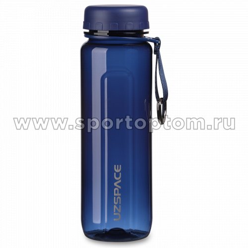 Бутылка для воды с сеточкой UZSPACE тритан  6002  500 мл Темно-синий
