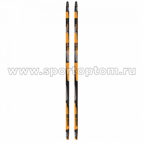 Лыжи полупластиковые INDIGO CLASSIC 190 см Оранжевый