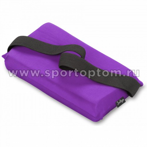 Подушка для растяжки INDIGO  SM-358-1 24,5*12,5 см Фиолетовый