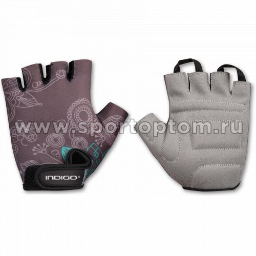 Перчатки велосипедные женские INDIGO  SB-01-8545 XS Светло-серый