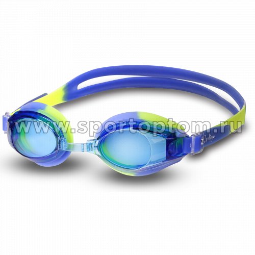 Очки для плавания INDIGO  103 G Желто-Синий