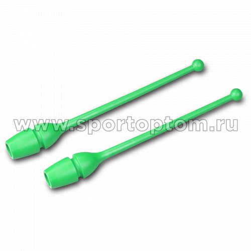 Булавы для художественной гимнастики AMAYA (термопластик) 320202 41 см Зеленый