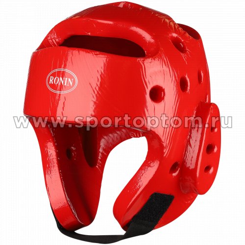 Шлем таэквондо литой  F081A Красный