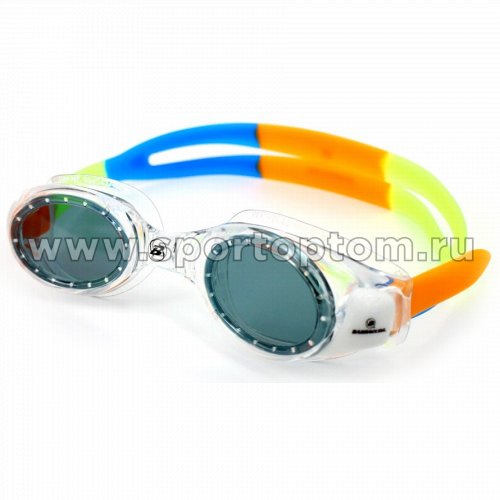 Очки для плавания детские BARRACUDA REVIVE JR  7320 Сине-оранжево-зеленый