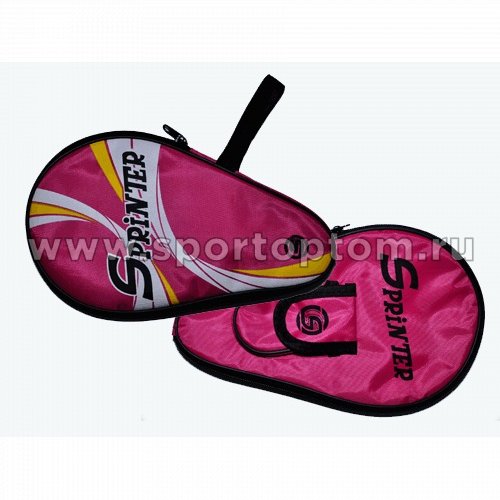 Чехол для ракетки настольного тенниса SPRINTER с карманом для шариков ВВ09С-2