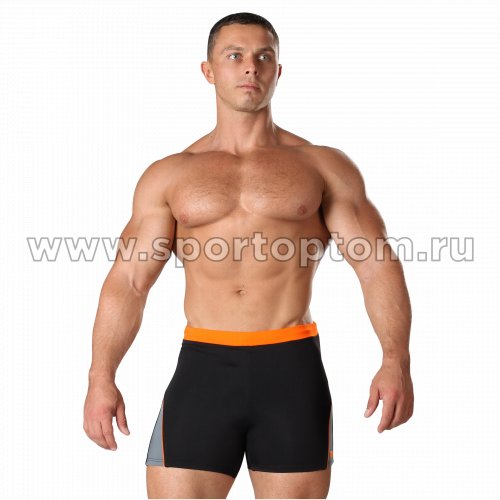 Плавки-шорты мужские SHEPA со вставками 059 M Черный