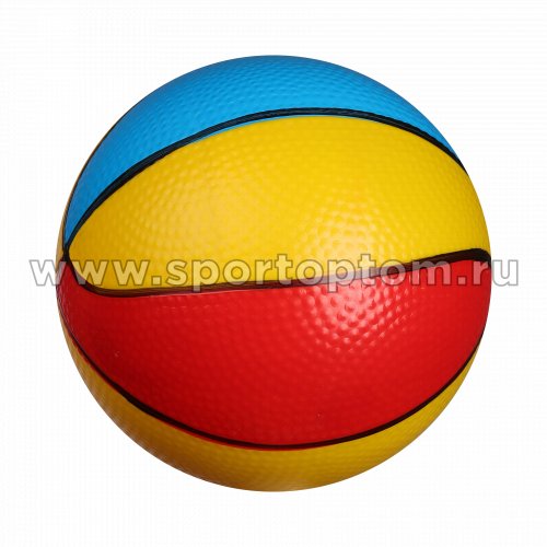Мяч резиновый детский Баскетбол 14-Б 14 см