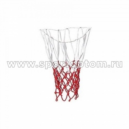 Сетка баскетбольная цветная (пара) Бело-красный