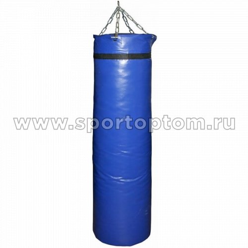 Мешок боксерский SM 90кг ПРОФИ 2-х слойный на цепи ( армированный PVC) SM-241 90 кг Синий