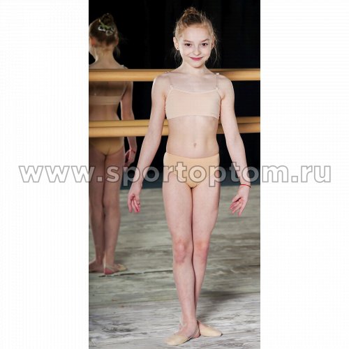 Топ Невидимка силиконовые бретели  7030 Бежевый