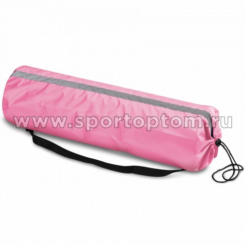 Чехол для коврика со светоотражающими элементами SM-382 75*22 см Розовый