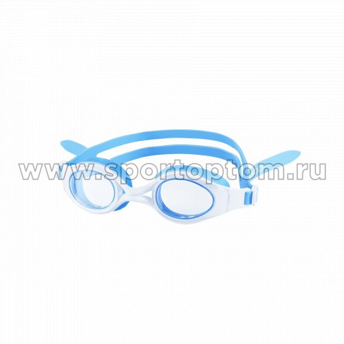 Очки для плавания детские INDIGO BADIS IN351 Голубо-белый