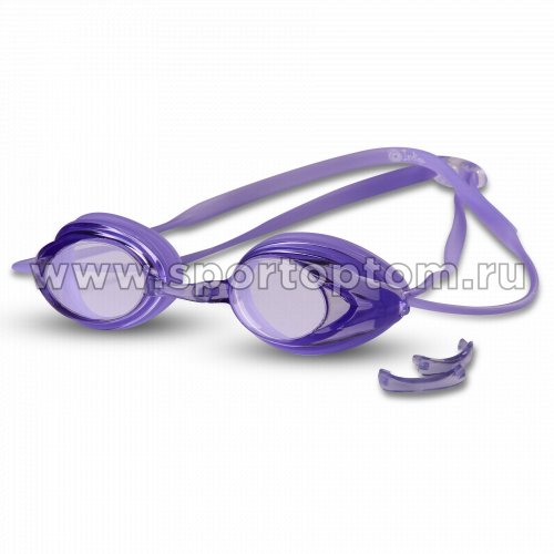   Очки для плавания INDIGO сменная переносица 1008 G Фиолетовый