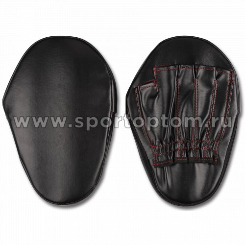 Лапа боксерская Парная SM и/к (пара) SM-097 30*20*4 см Черный